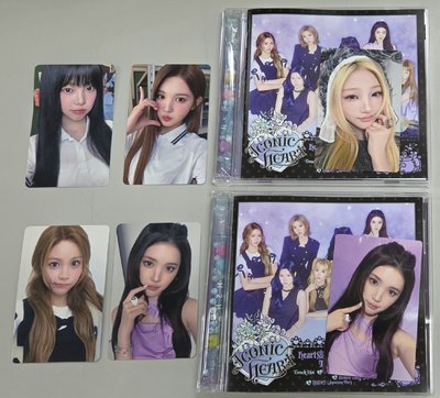 Hearts2Hearts ICONIC HEART 初回限定D盤 環球特典小卡