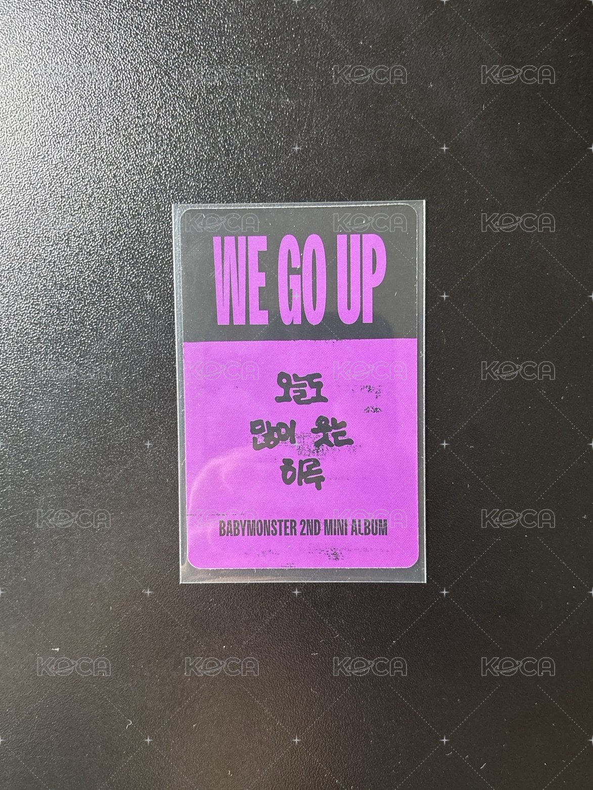 WE GO UP 專輯卡 POSTCARD ver.