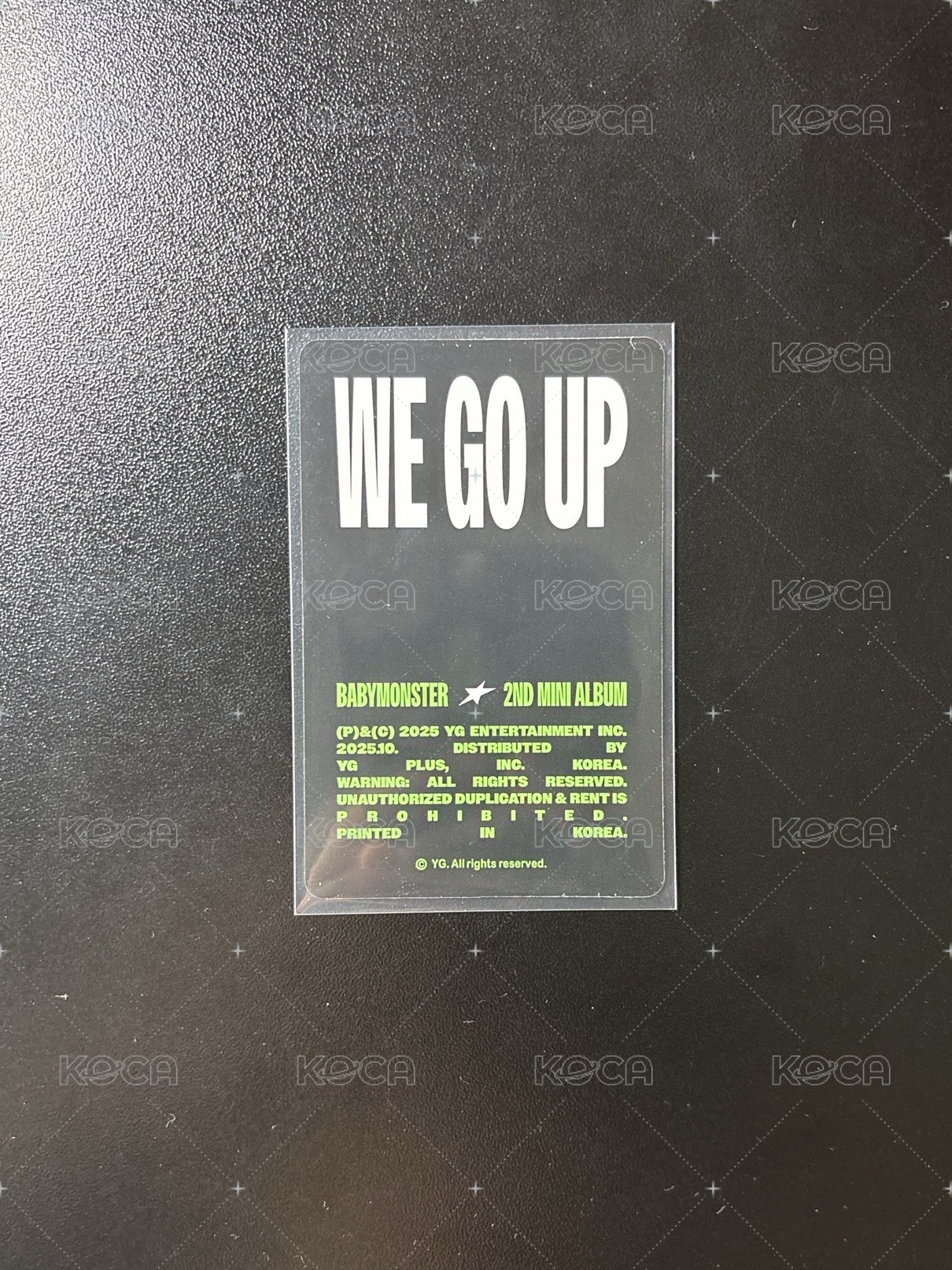 WE GO UP 隨機卡包 隨機卡 