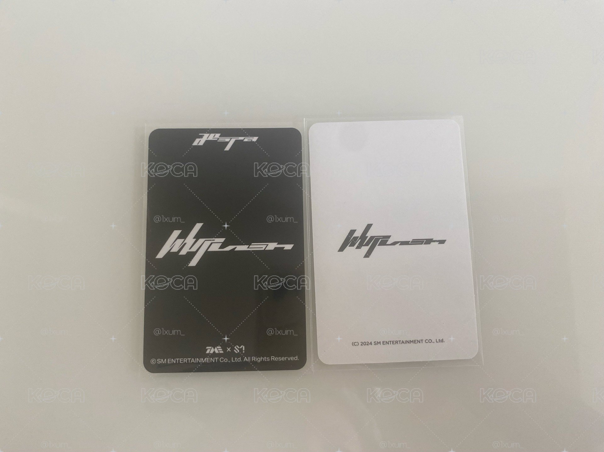 ⁠aespa Whiplash 星光/隨機小卡 寧寧 Ningning (墨鏡卡/全身卡) 不拆售⁠