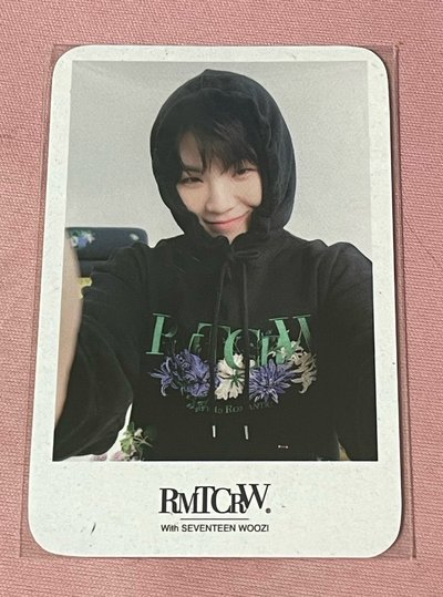 Woozi 代言 RMTCRW 浪漫皇冠 代言卡 一整組 
