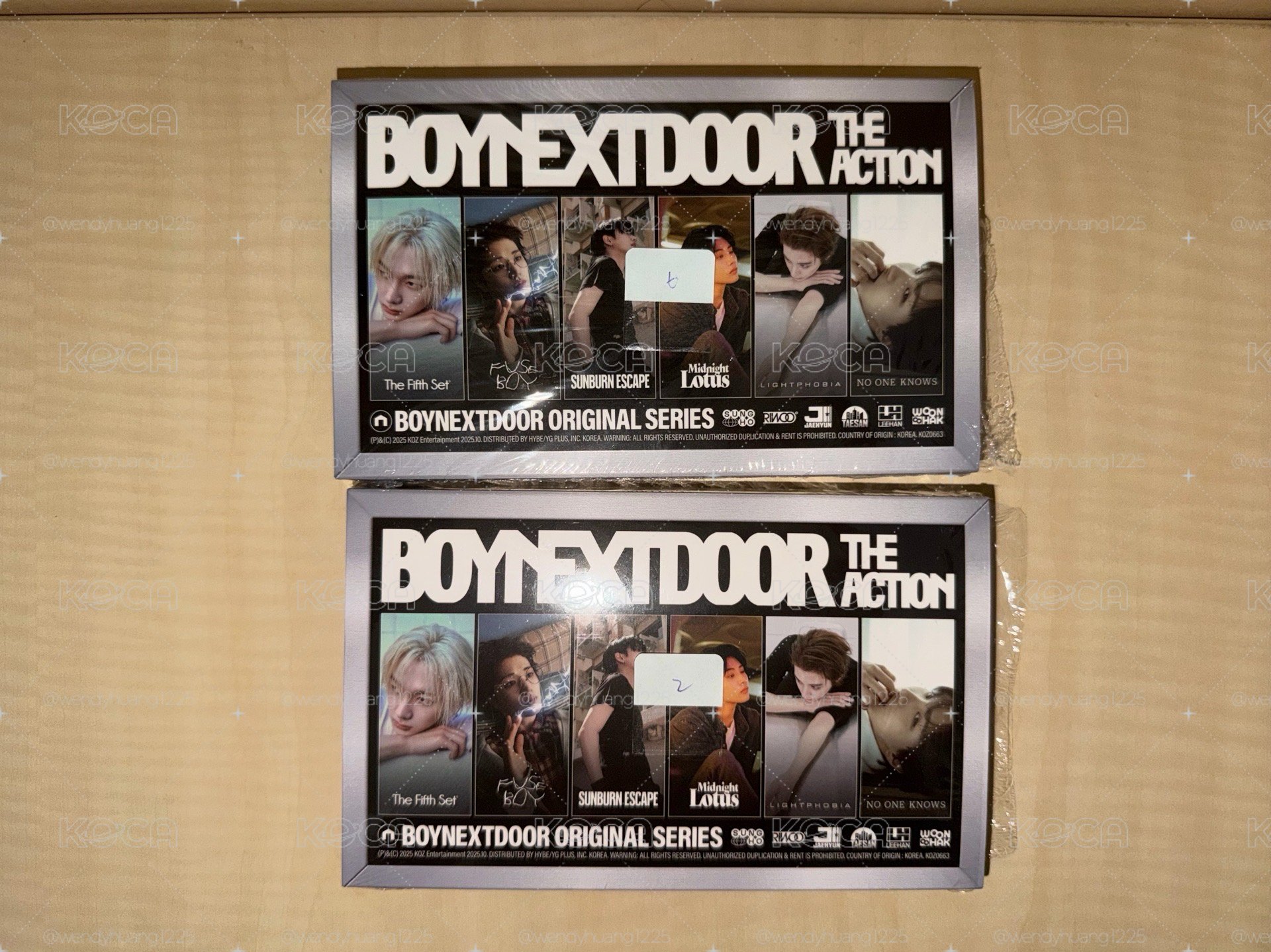 Boynextdoor 全專 單封 no genre the action 246 金雲鶴 哩嗚 泰山 漢東旼 李常赫