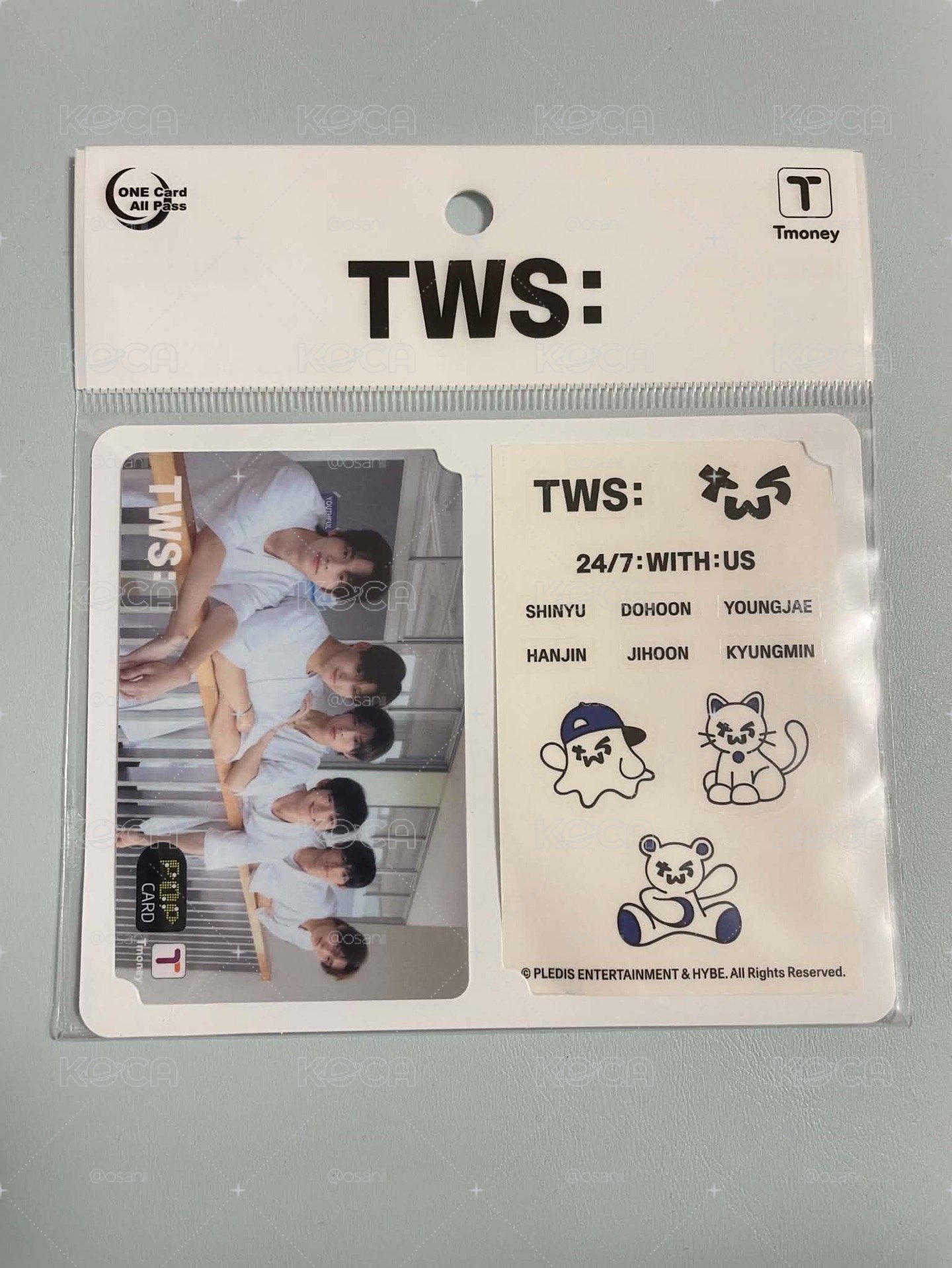 tws團體GS25交通卡