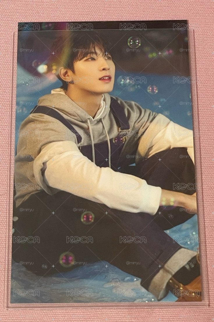 圓佑 wonwoo DREAM hmv 特典卡 泡泡圓 seventeen 