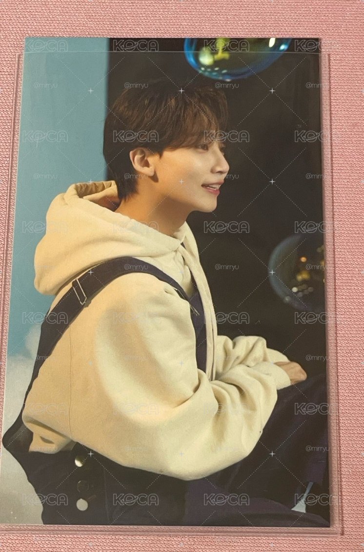 淨漢 DREAM hmv 特典卡  seventeen 泡泡漢 