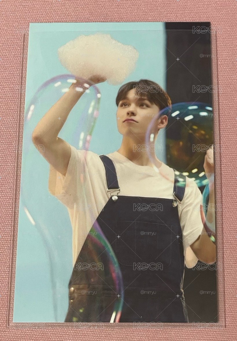 Vernon DREAM hmv 特典卡 seventeen 