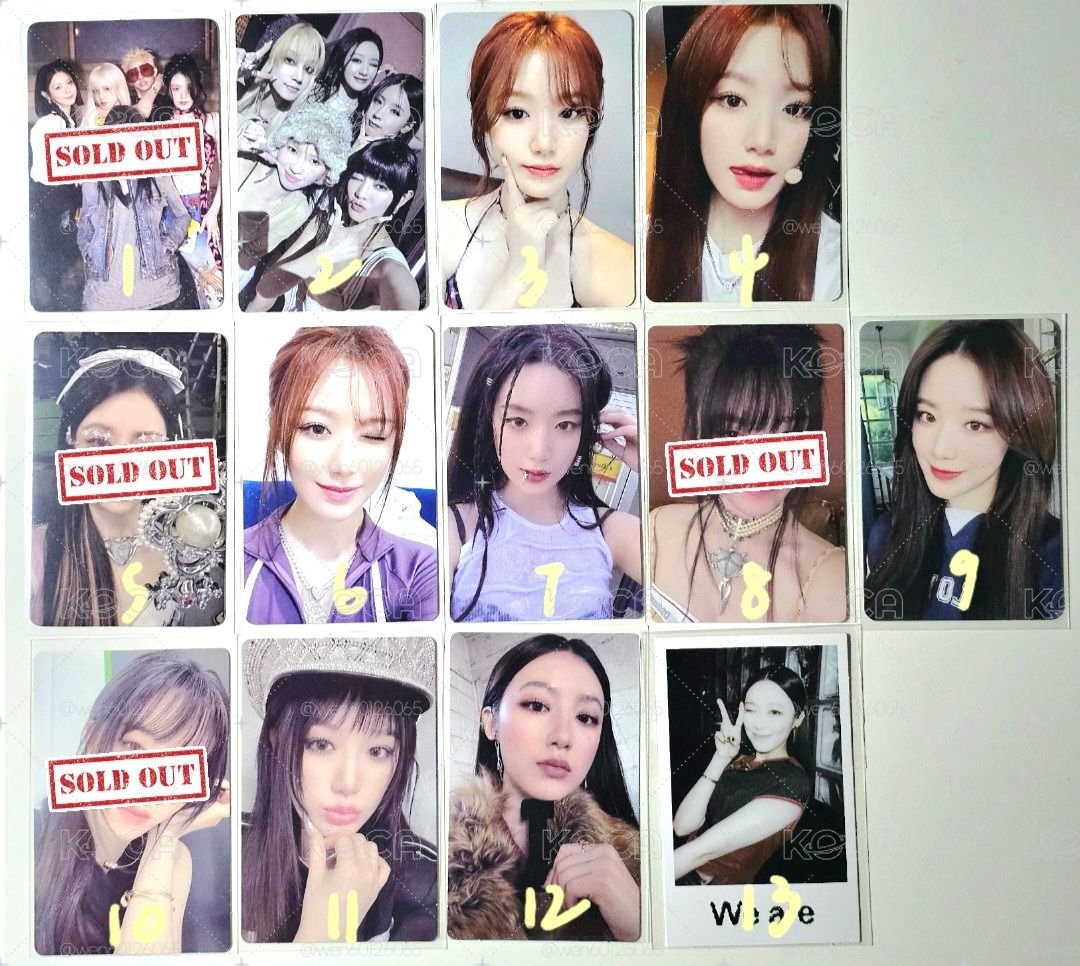 【 刷Shuhua🐺 】舒華 I SWAY 特典 專卡 年曆卡 ms10