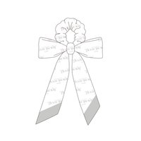 BTW 埼玉場 緞帶 髮圈 升P入場禮