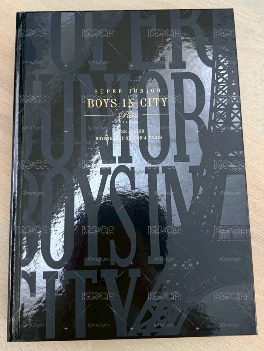 Super Junior 7週年寫真書Boys in City Season 4_Paris