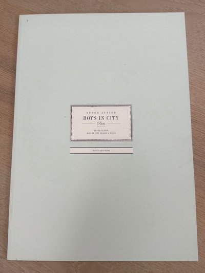 Super Junior 7週年寫真書Boys in City Season 4_Paris