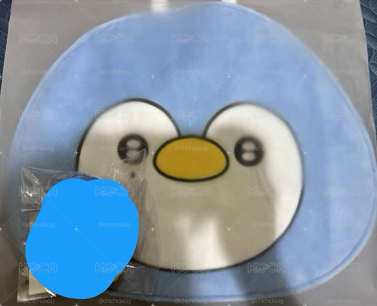 全新未拆-日周企鵝扇套+海狗組合