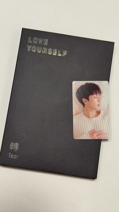BTS防彈少年團 LOVE YOURSELF 轉 U版 RM卡