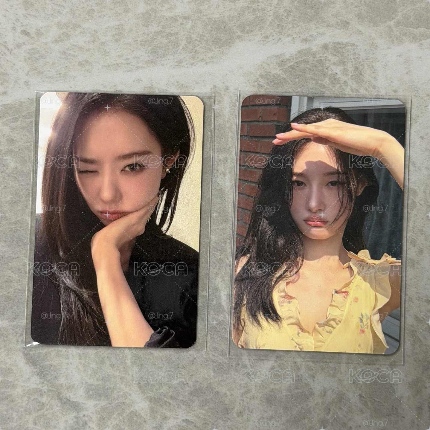 I.O.I 素慧、彩娟特典卡