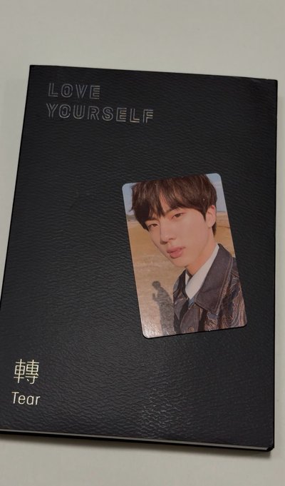 BTS防彈少年團 LOVE YOURSELF 轉 Y版 Jin小卡