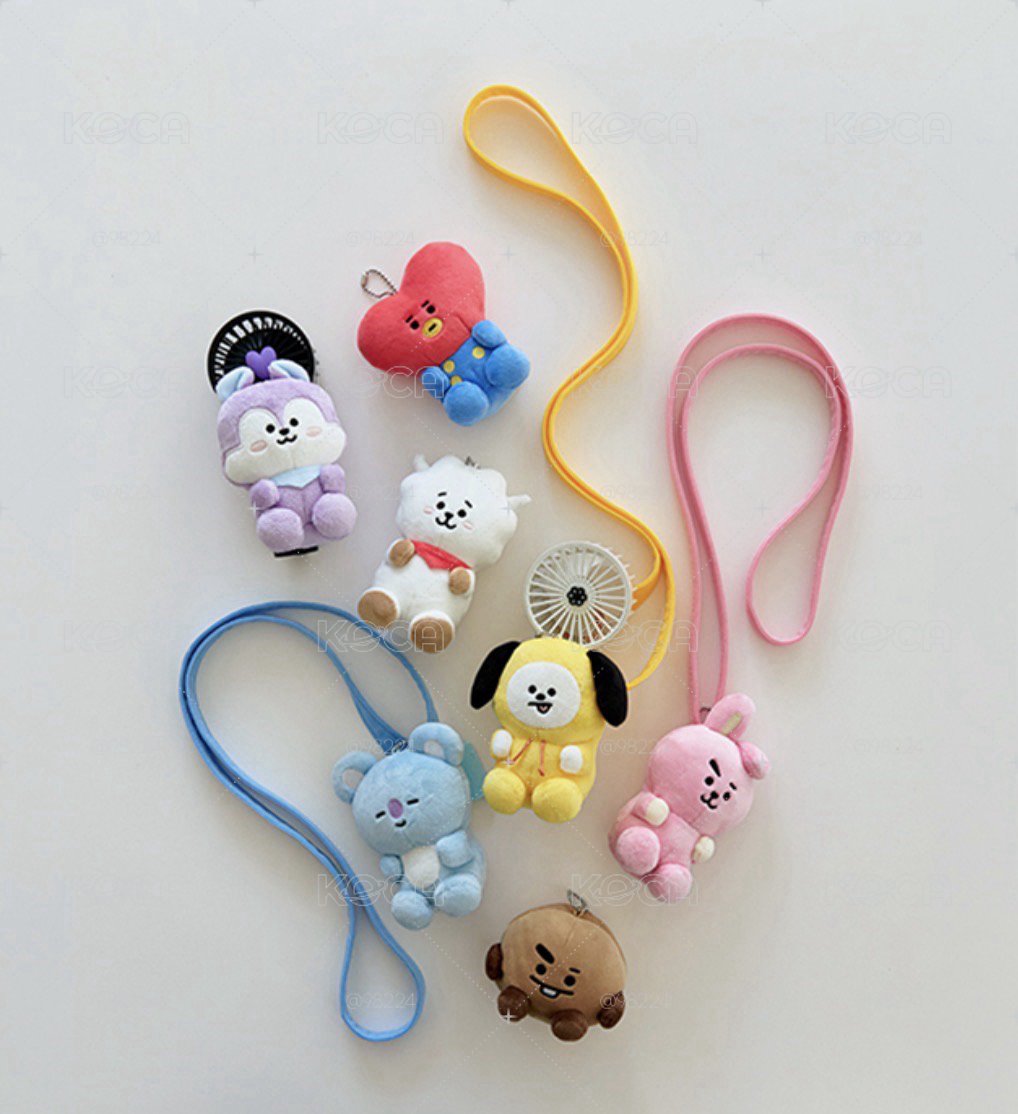 BT21 旅行系列 吊娃背帶 chimmy cooky