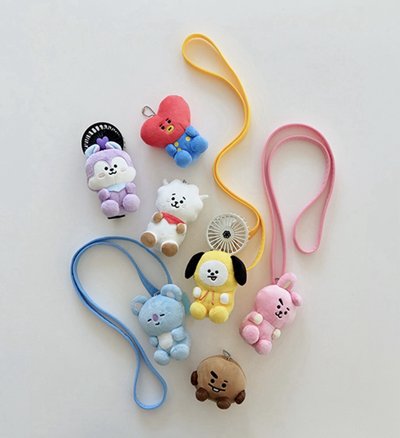 BT21 旅行系列 吊娃背帶 chimmy cooky