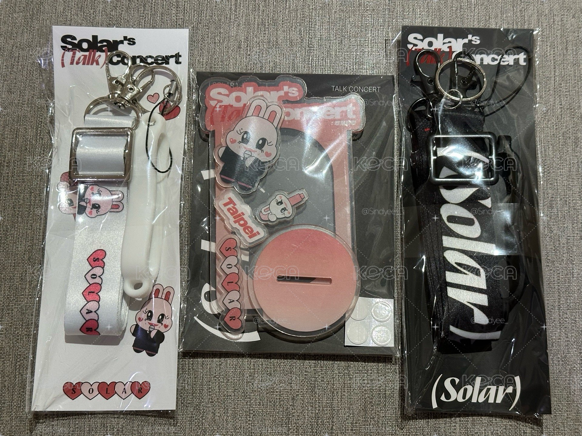 Solar's TALK CONCERT 週邊