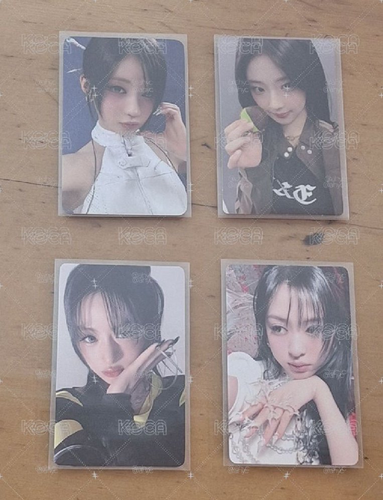 四張漂亮的小卡💘
