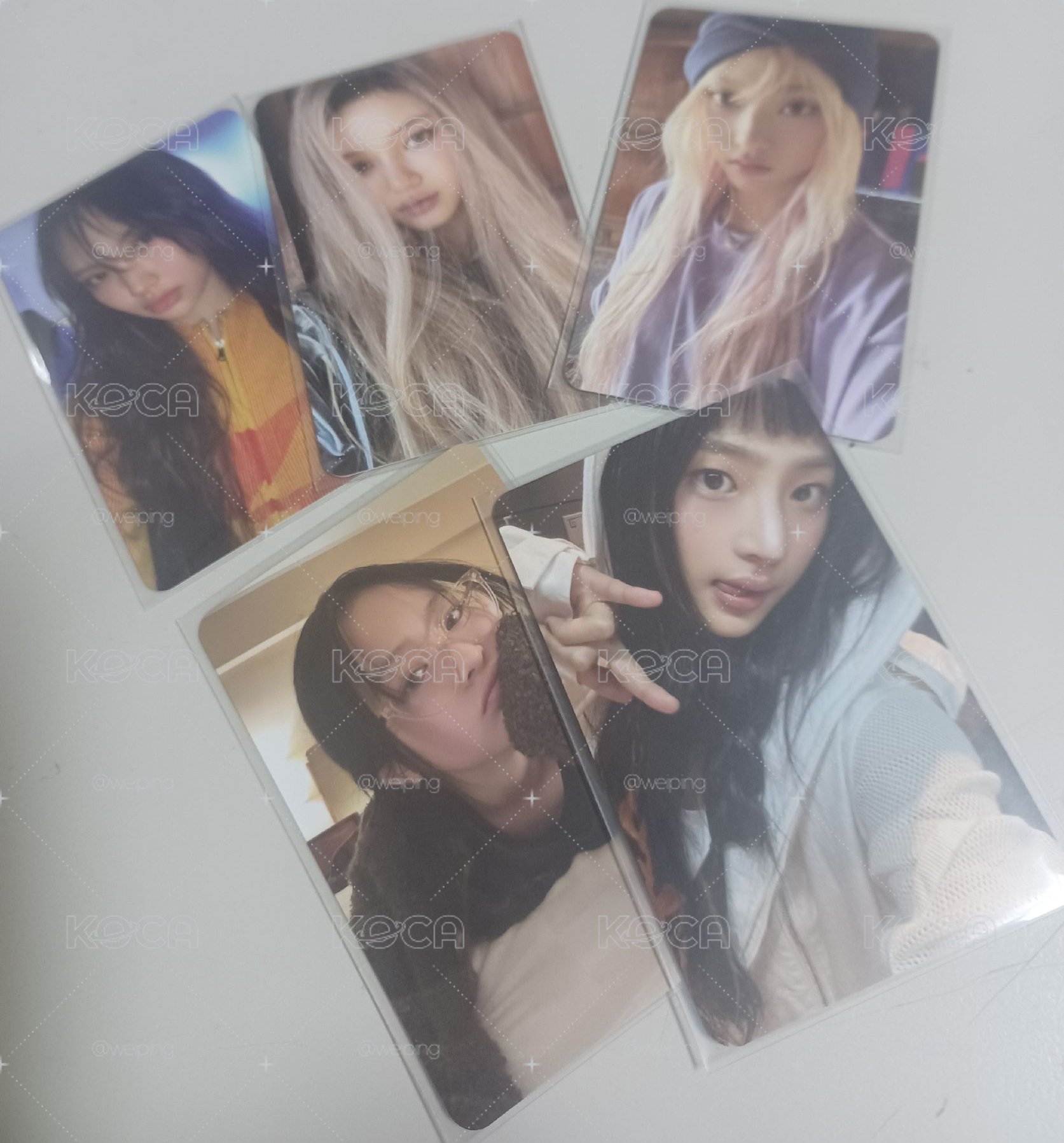 newjeans supernatural 小卡一套