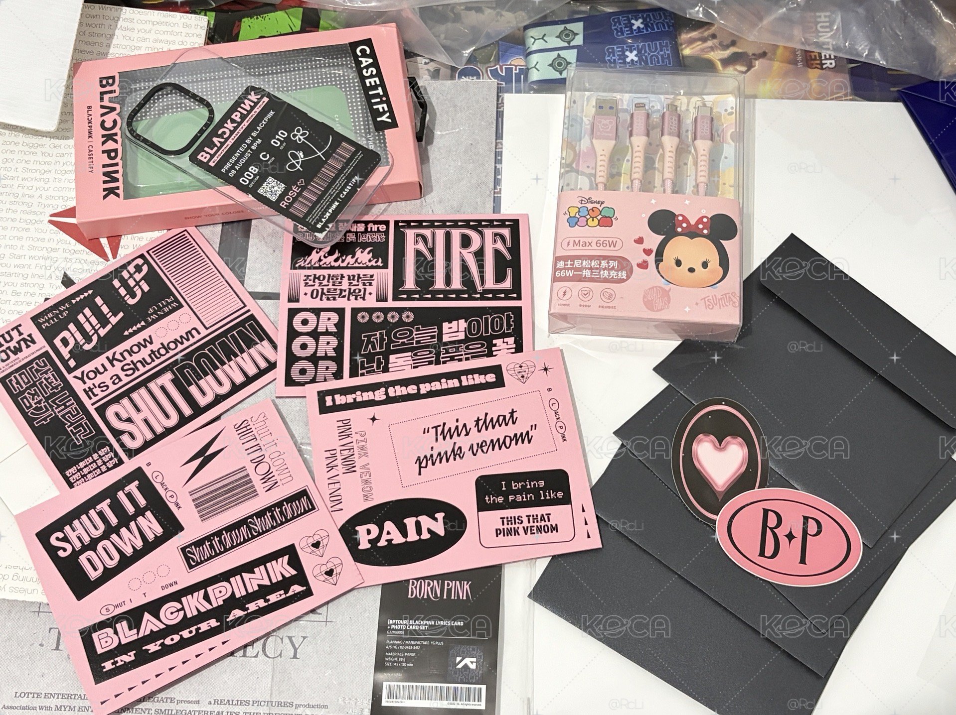 BLACKPINK 明信片