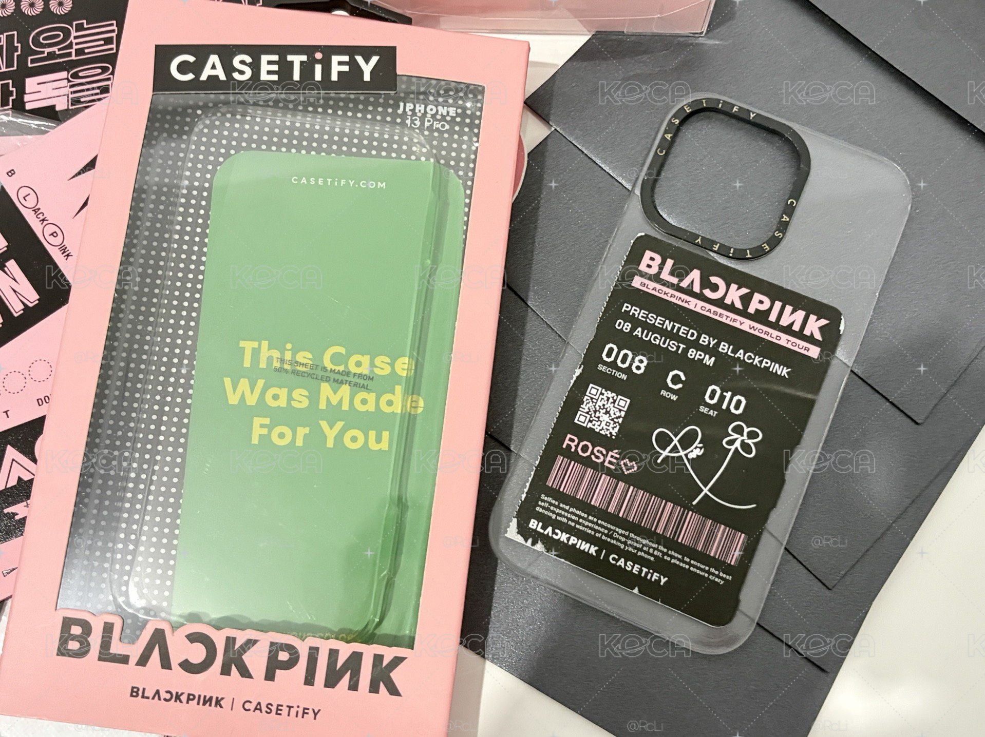 BLACKPINK 明信片