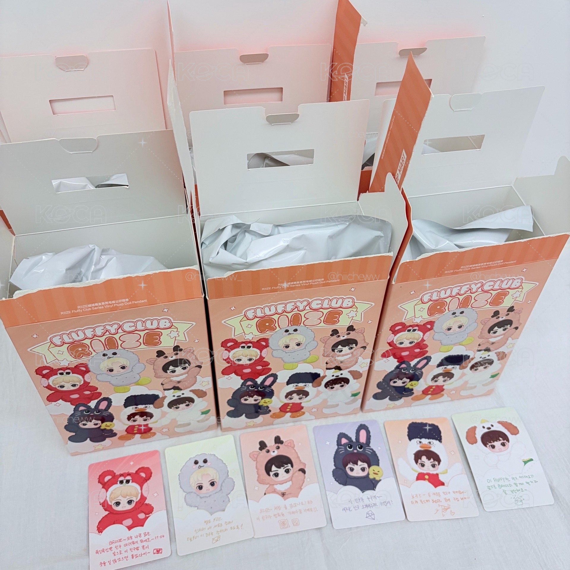 RIIZE POPMART泡泡瑪特 毛絨掛件