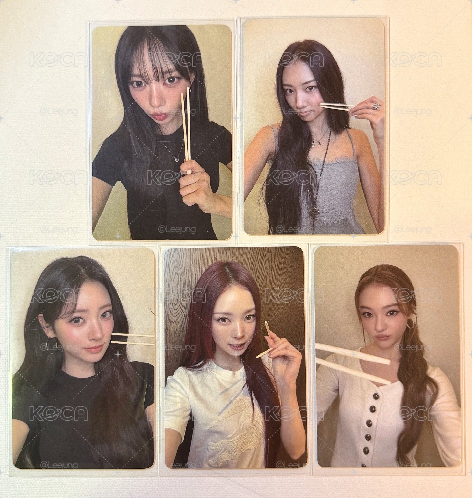 筷子打歌卡一套