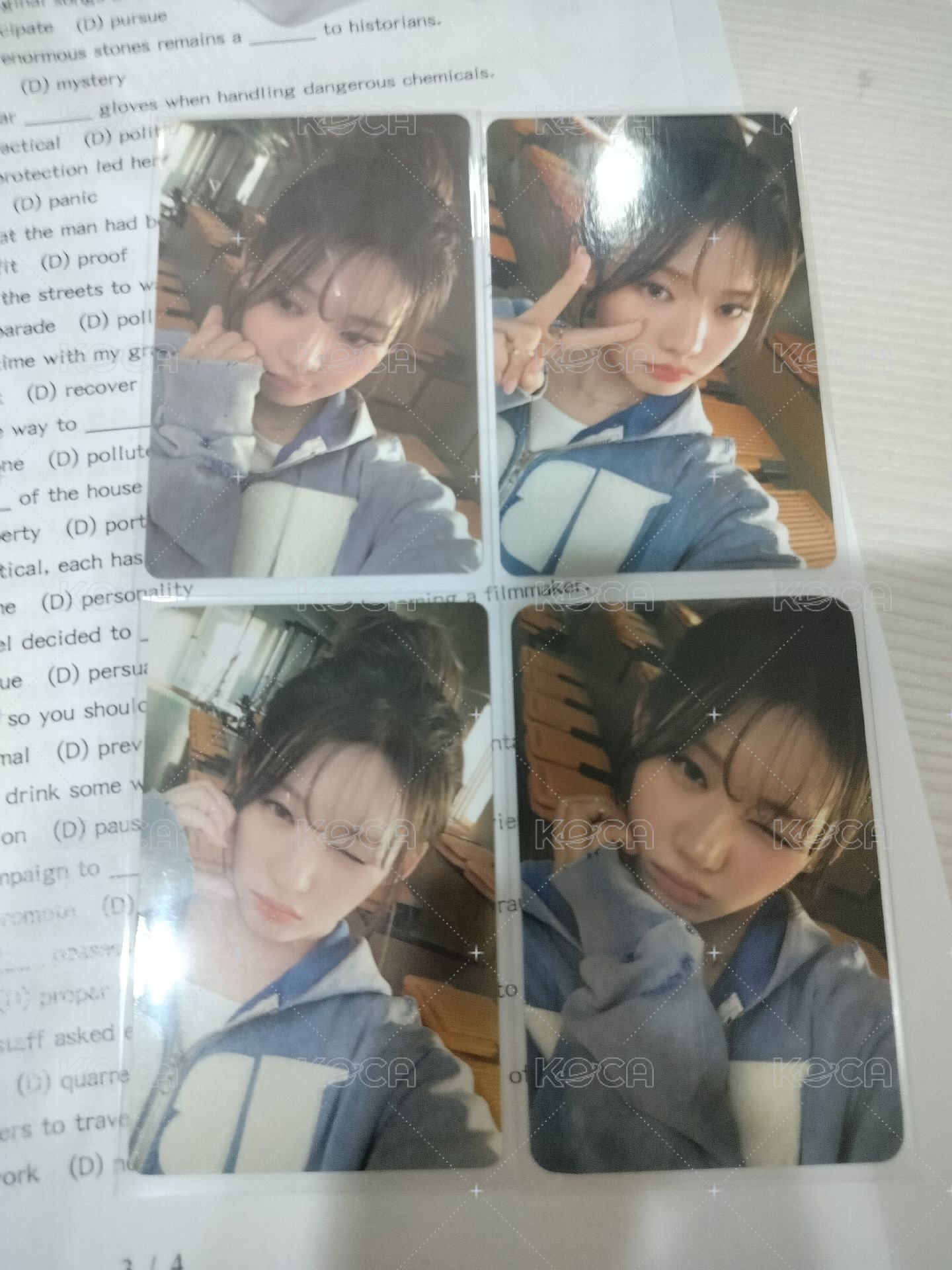 rly運動服茶四張