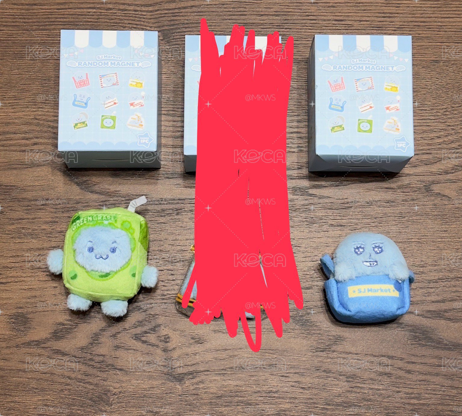 台超 盲盒磁鐵 神童 + 厲旭 不拆售