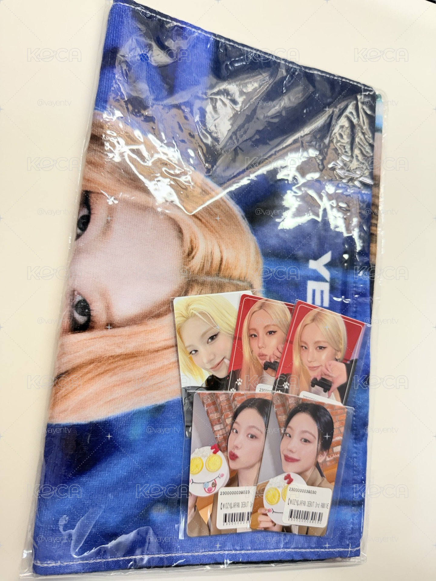 二巡 JYP JAPAN 毛巾 志 整圖