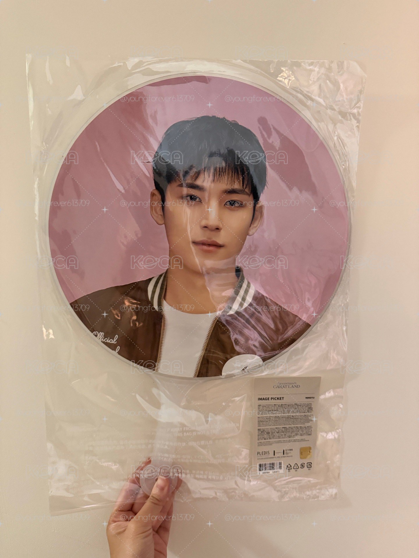 SEVENTEEN 24克拉島大扇  玟奎 mingyu