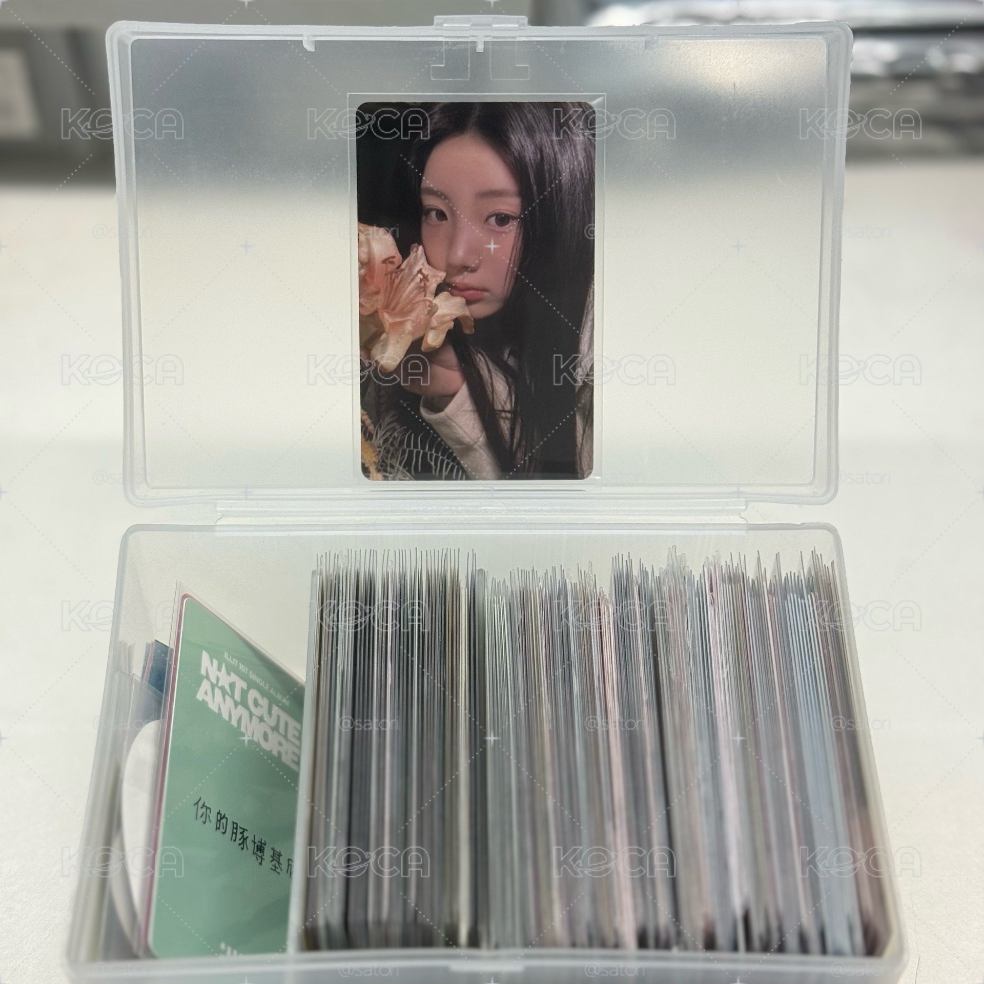 【可直拍】illit Wonhee naver直播卡