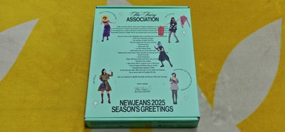 【保存良好含整盒小卡】NewJeans 年曆 2025 Season's Greetings 季節的問候(內容物完整)