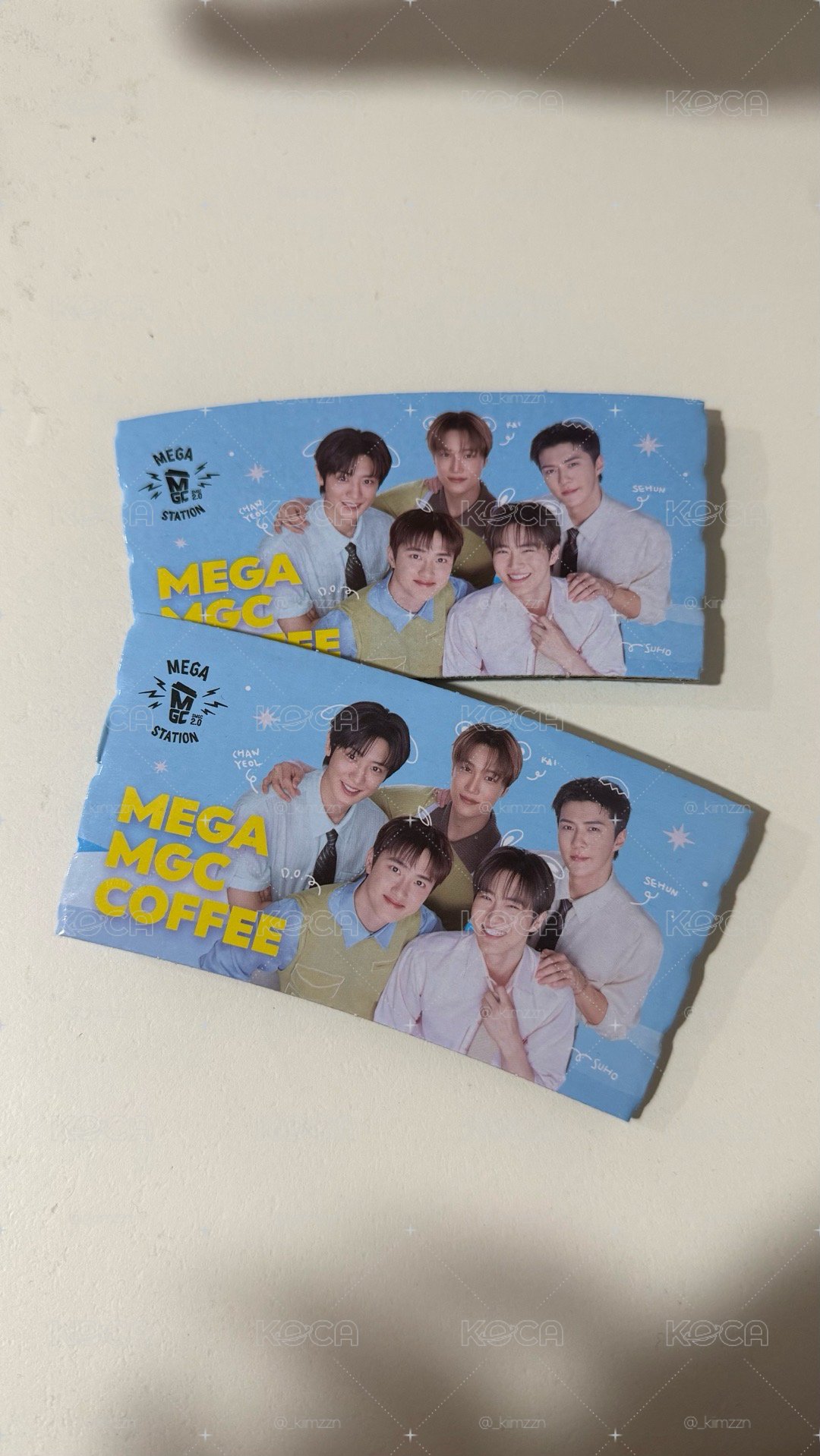 EXO MEGA COFFEE杯套