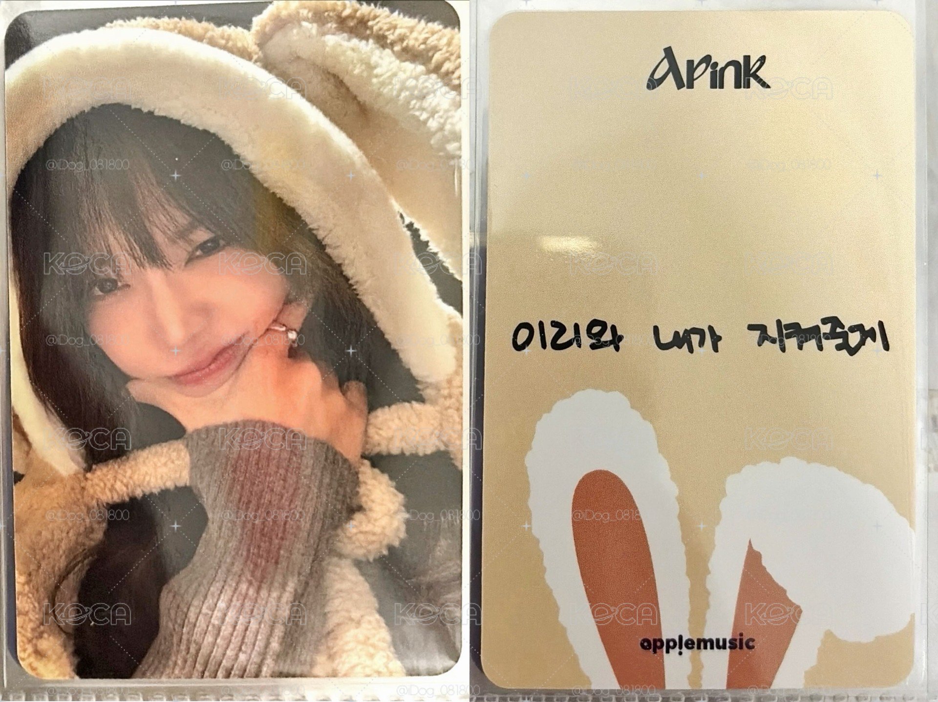 (Apink)鄭恩地 RE:LOVE 簽售卡