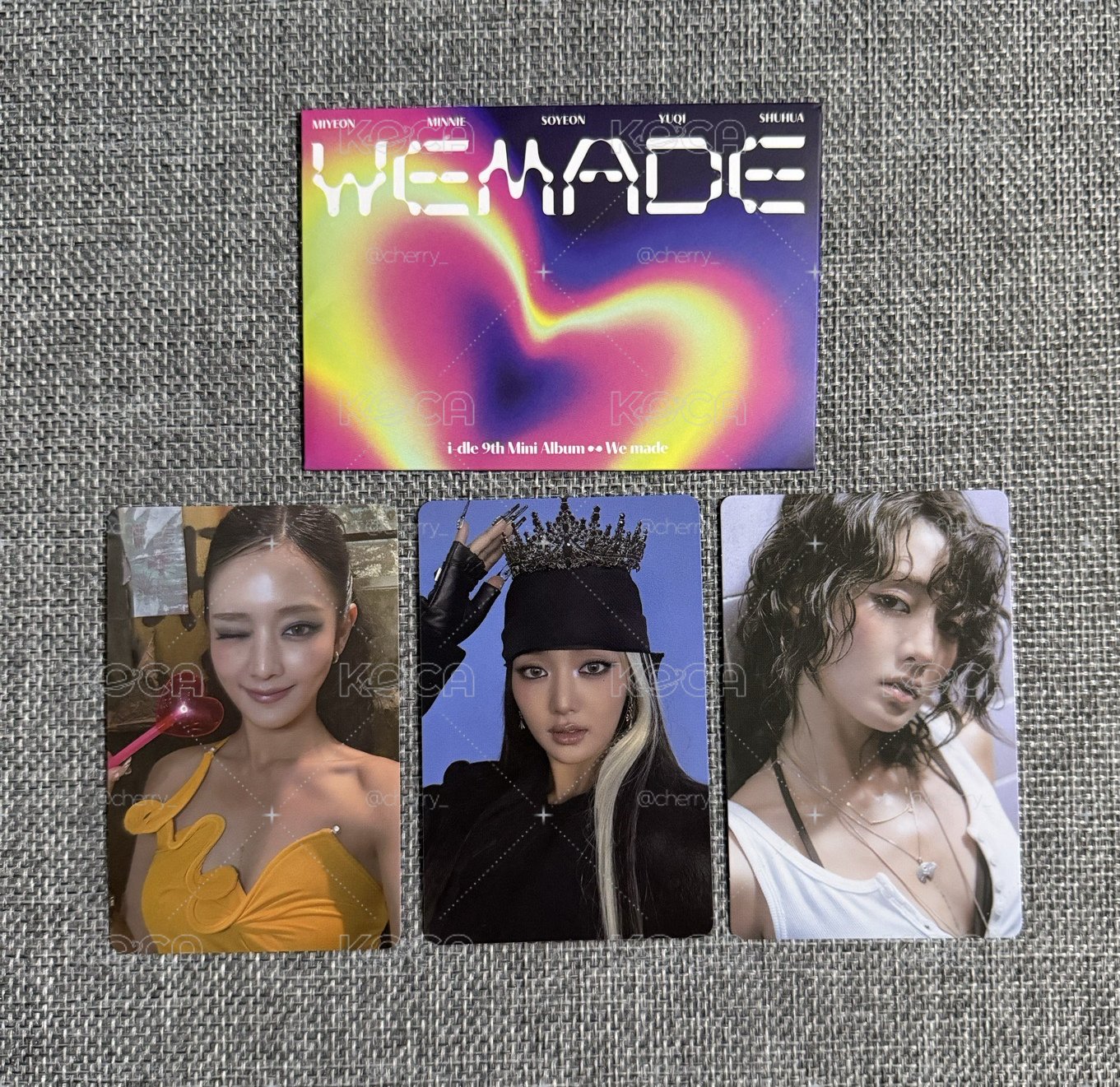 idle We made POCA 妮專輯卡