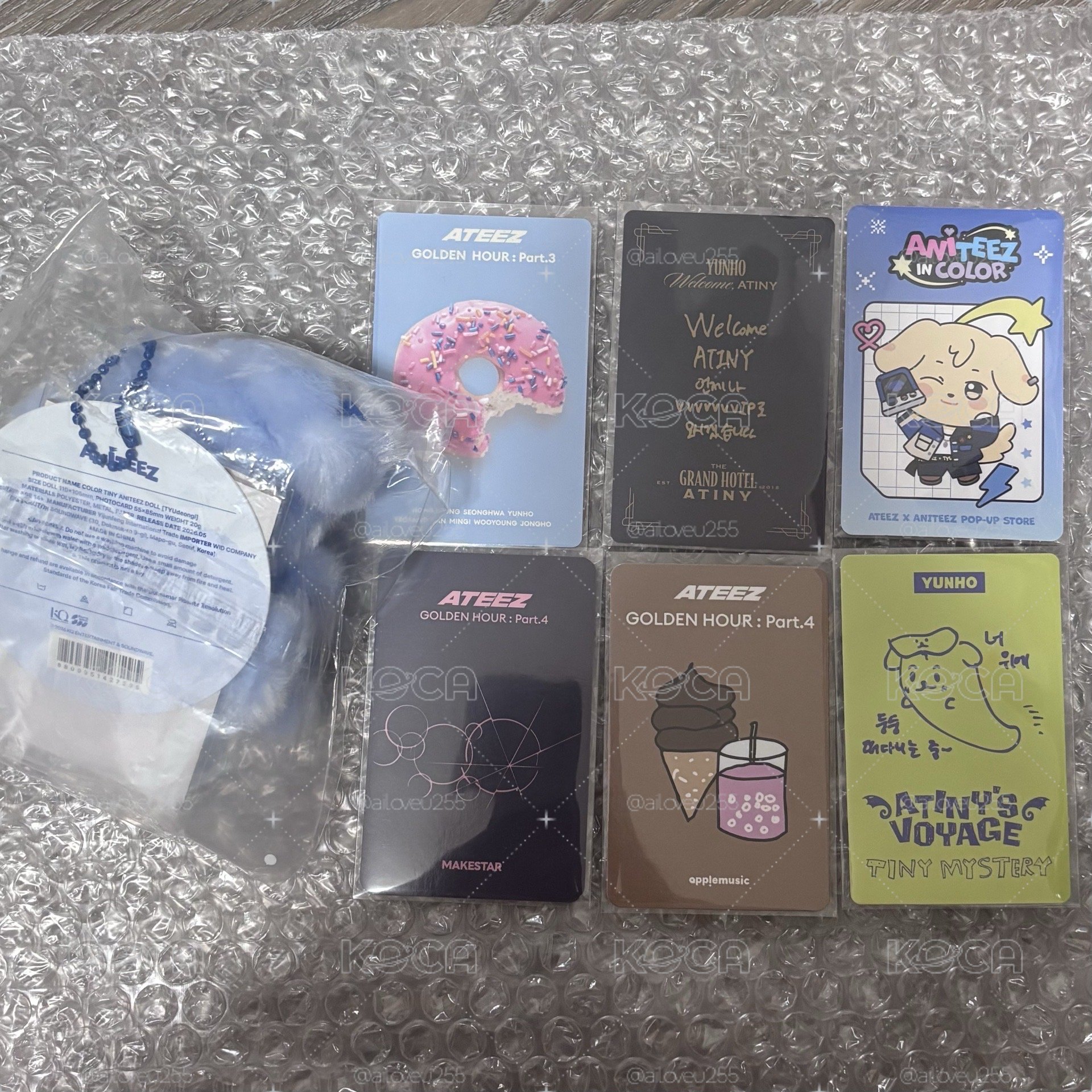 💜潤浩 寶寶娃 小卡 整圖不拆