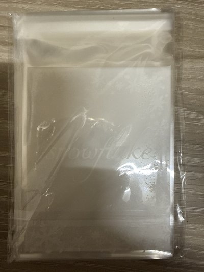 硬紙板+雪花自黏袋