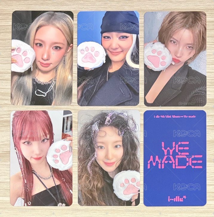 i-dle mp2.0 線下 單成員單卡