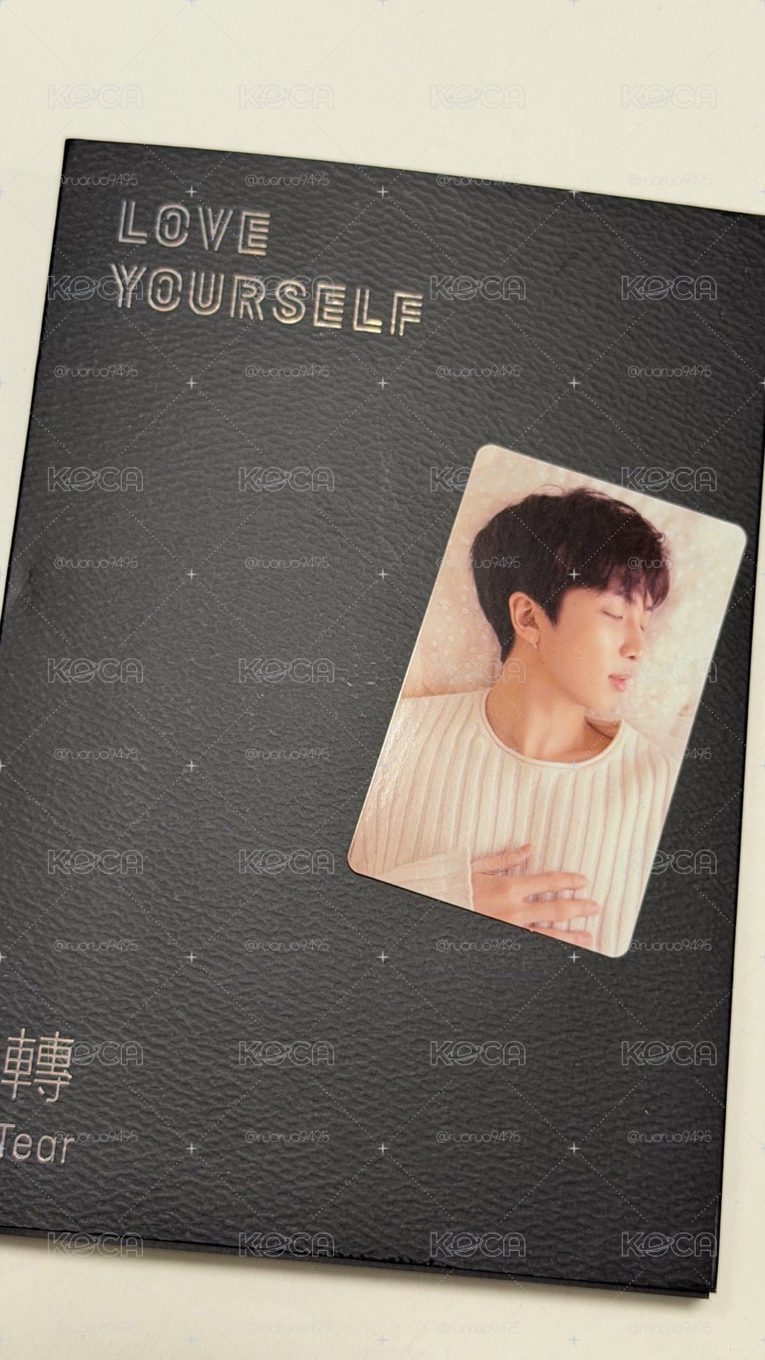 （詳細請見說明，謝謝）BTS防彈少年團 LOVE YOURSELF 轉 U版 RM卡