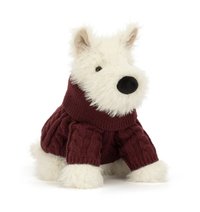 聖誕 穿毛衣 中娃 Munro Scottie Dog 'WinterJumper' 毛衣西高地