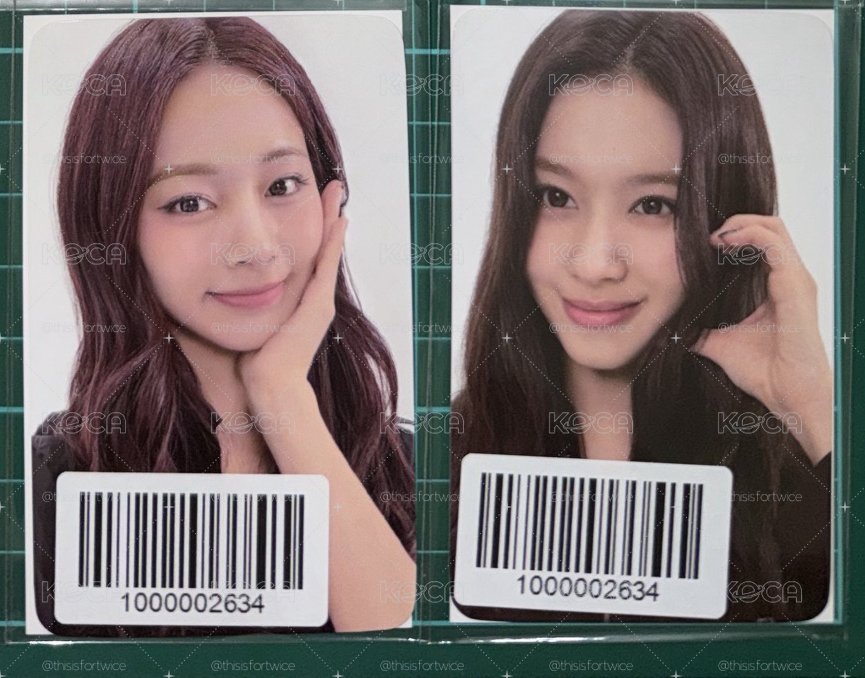 Sana/子瑜正規四 fans Nemo 特典卡 Real Touch