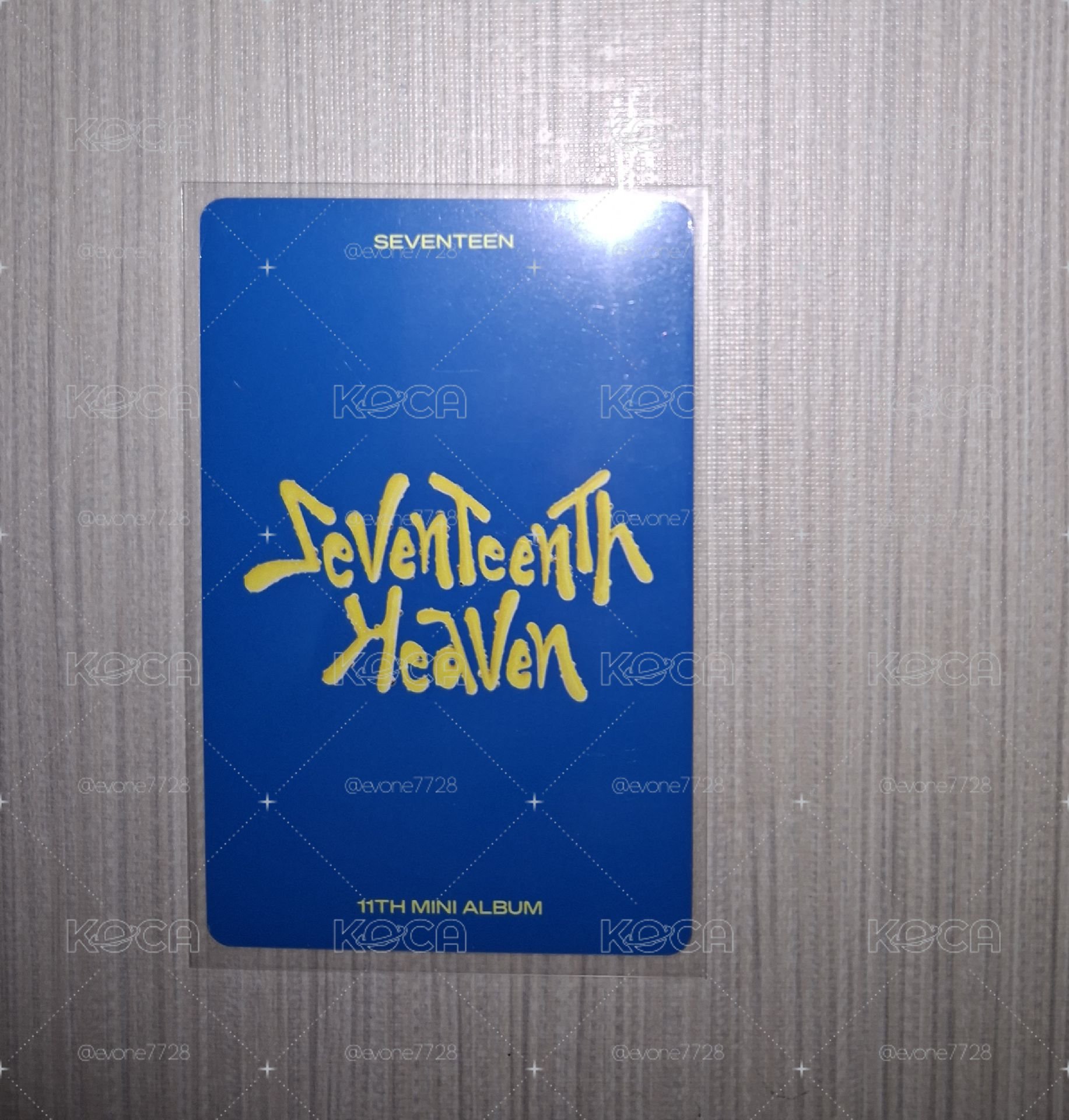 seventeen小卡