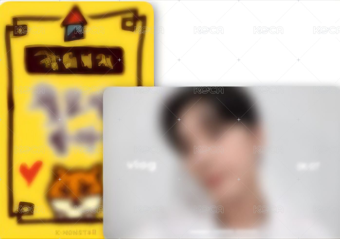 正二 km 台北合照2.0 簽售卡  背面