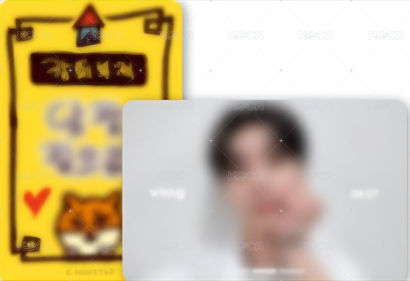 正二 km 台北合照2.0 簽售卡  背面