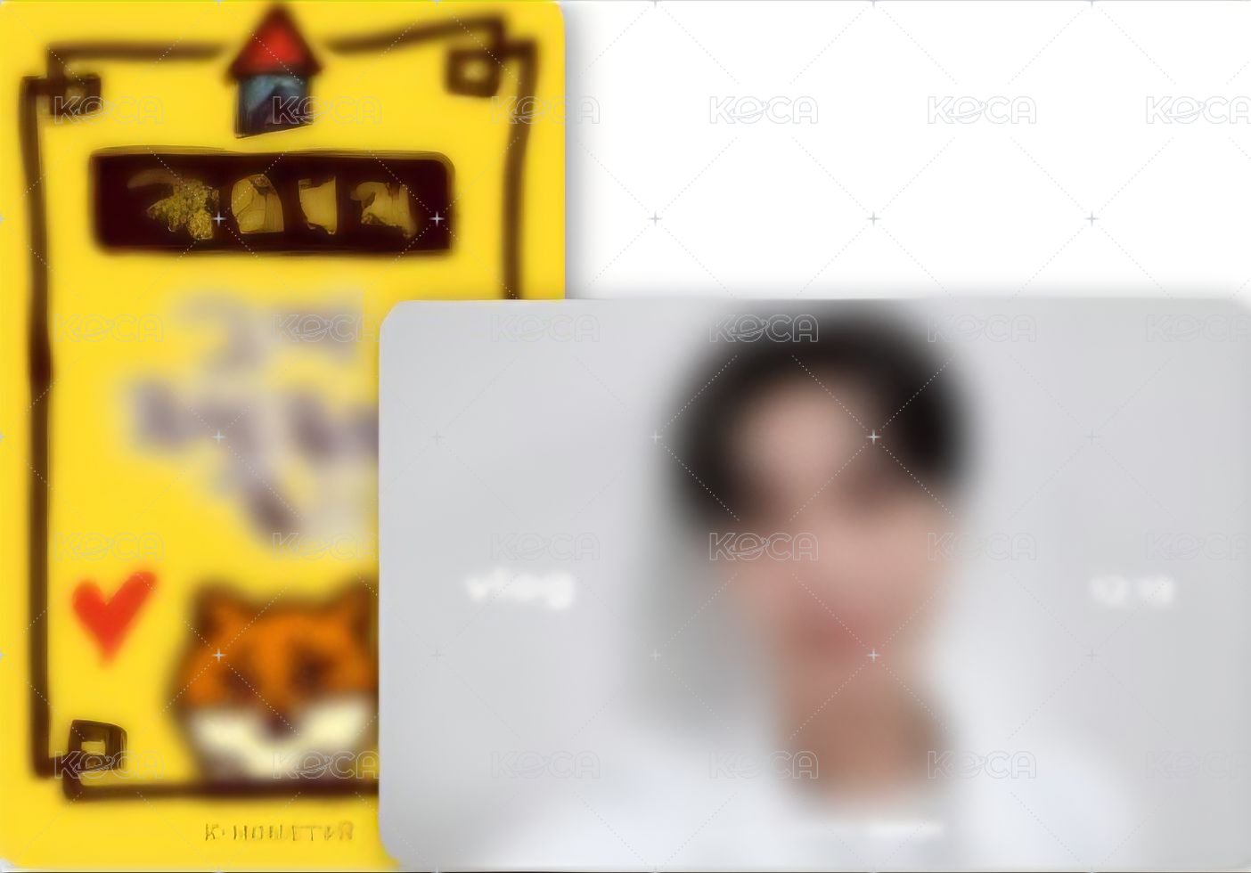 正二 km 台北合照2.0 簽售卡  背面