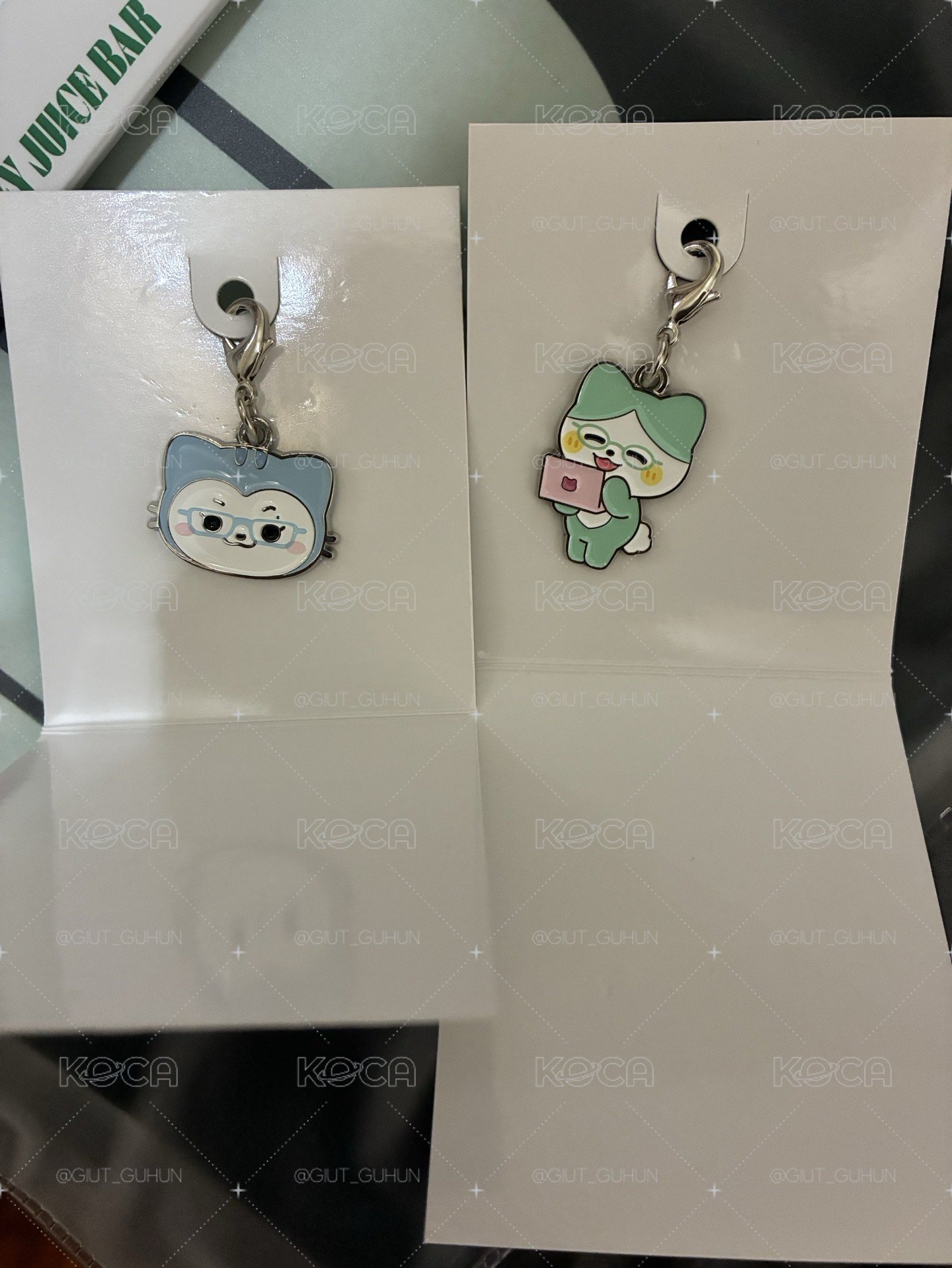留粒金屬吊飾