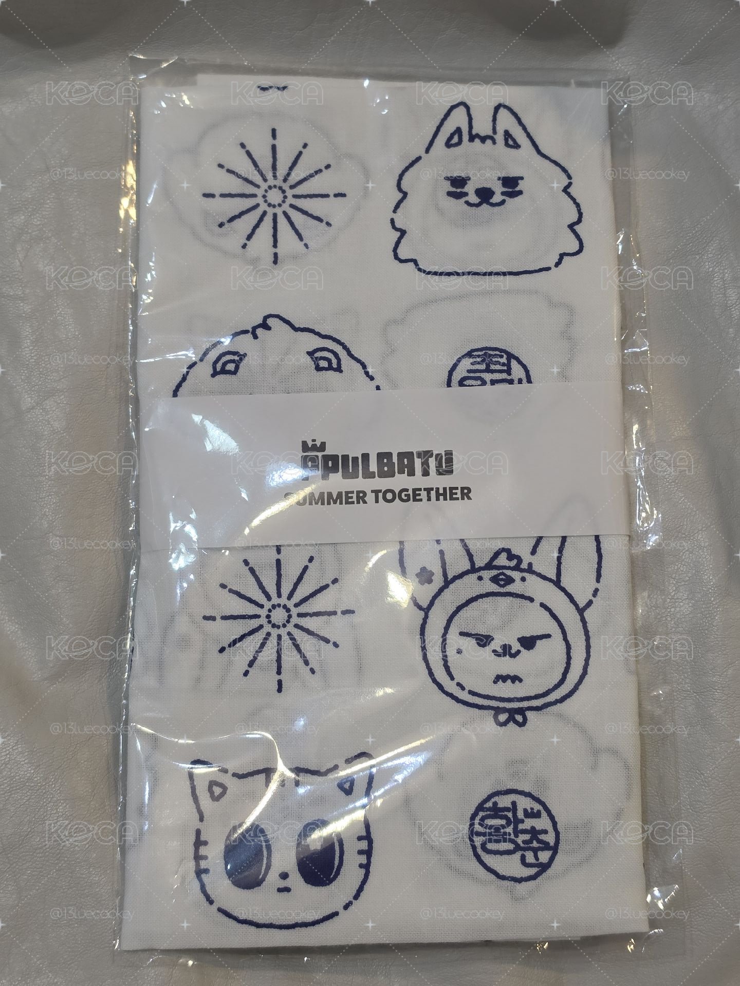 🤍全新未拆夏日角巴兔手帕