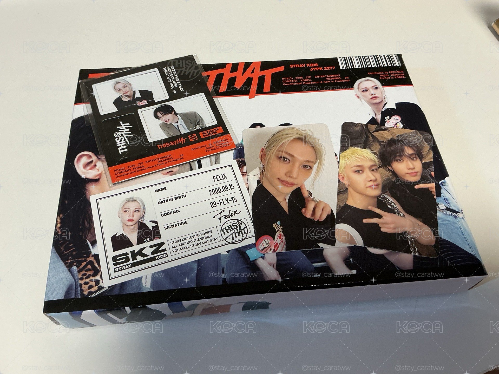 THIS & THAT 專輯卡 THIS ver.全專