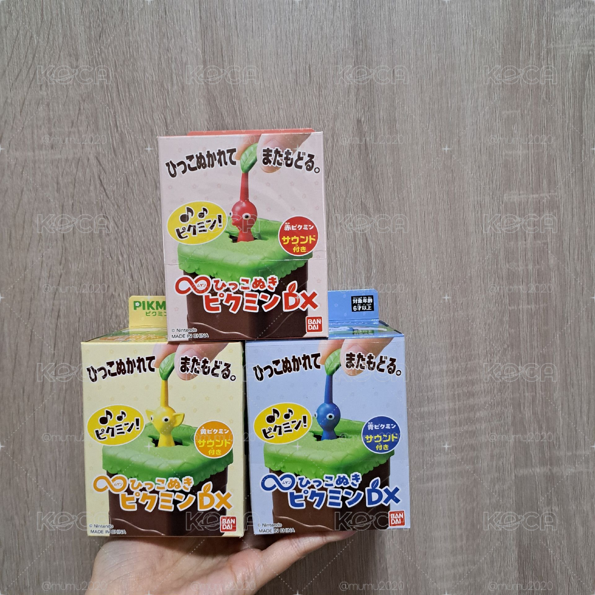 《全新未拆》BANDAI萬代 有聲版 擺件 無限拔拔樂(買一套送3號螃蟹盲盒)